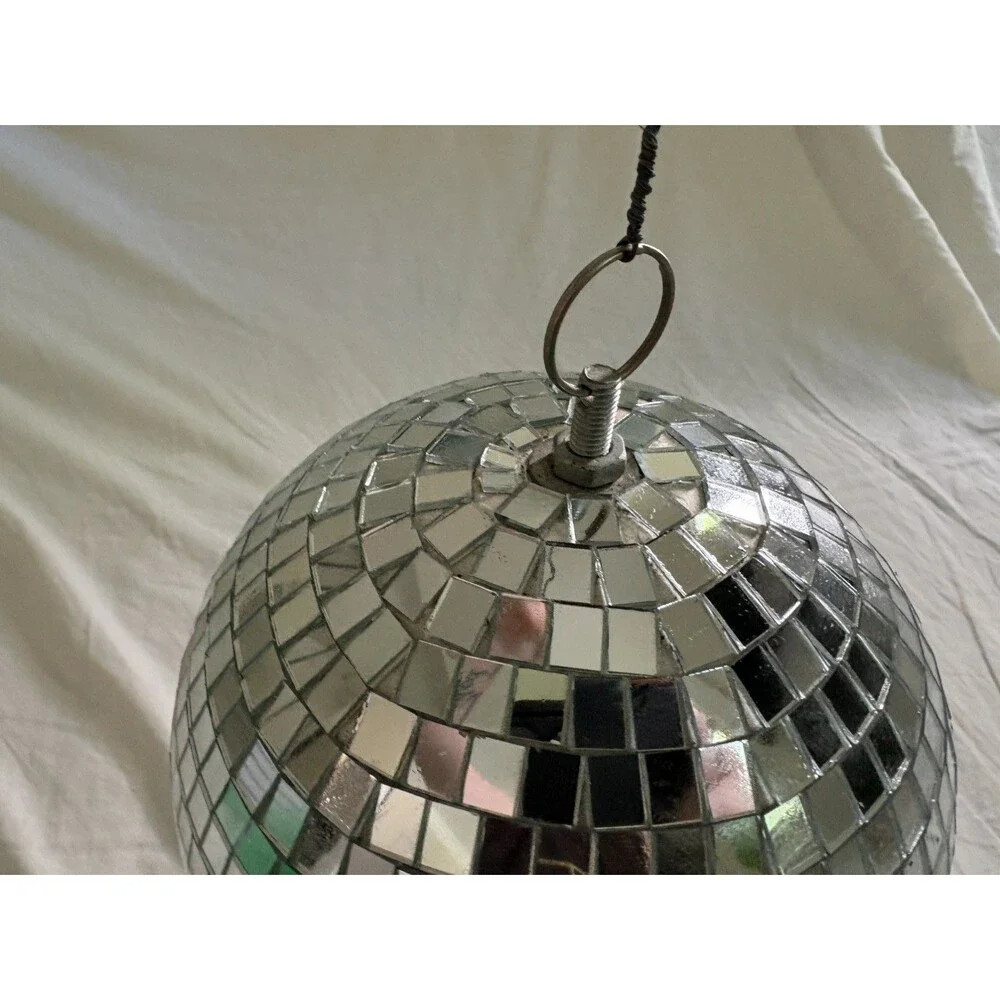 7” Mirror Mini Disco Ball Home Decor Party Maximalism Rainbow Vibes